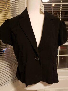 NWT Vintage Ingredients black jacket sz medium